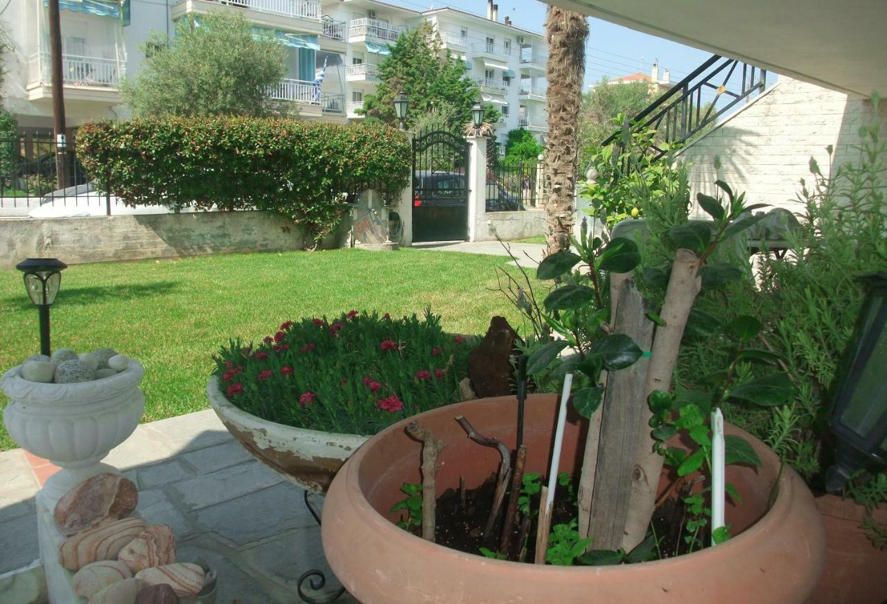 Apartamento A Majestic Elegant House With A Garden Peraía Exterior foto